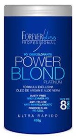 Ficha técnica e caractérísticas do produto Pó Descolorante Azul Power Blond Forever Liss 450g