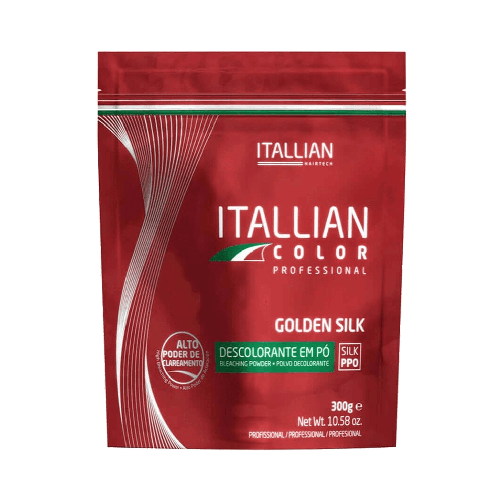 Ficha técnica e caractérísticas do produto Pó Descolorante Itallian Golden Silk 300g