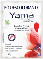 Ficha técnica e caractérísticas do produto Pó Descolorante Preto/Vermelho Yamá 50g