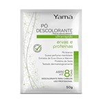 Ficha técnica e caractérísticas do produto Pó Descolorante Yama 50gr Ervas e Proteinas