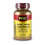 Ficha técnica e caractérísticas do produto Polivitamínico FDC - Hair, Skin, Nails - SEM SABOR - 90 COMPRIMIDOS
