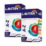Ficha técnica e caractérísticas do produto Polivitamínico Lavitan A-Z - 2 un de 60 Comprimidos - Cimed