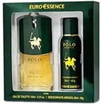 Ficha técnica e caractérísticas do produto Pólo Euroessence - Conjunto Masculino Perfume 100ml e Aerossol 80ml