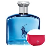 Polo Ultra Blue Ralph Lauren EDT - Perfume Masculino 125ml+Beleza na Web Pink - Nécessaire