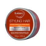 Ficha técnica e caractérísticas do produto Pomada Defrizante Modeladora 6 em 1 Lacan Styling Hair - 100g