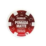 Ficha técnica e caractérísticas do produto Pomada Matte Alta Fiixação 180g - Gambler
