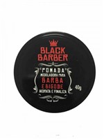 Ficha técnica e caractérísticas do produto Pomada Modeladora para Barba e Bigode Black Barber 40 Gr - Muriel