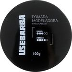 Ficha técnica e caractérísticas do produto Pomada Modeladora Para Cabelo 100g Barbearia Usebarba