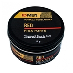 Ficha técnica e caractérísticas do produto Pomada Modeladora Red Fixa Forte 70g - Id Men