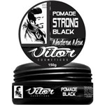 Pomada Modeladora Strong Black Vitor Cosméticos 150g