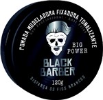 Pomada Modeladora Tonalizante Muriel Black Barber Big Power 120gr - Nova Muriel