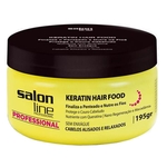 Ficha técnica e caractérísticas do produto Pomada Salon Line Keratin Hair Food 195g