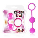 Ficha técnica e caractérísticas do produto Pompoarismo Kegel Ball Pink Silicone