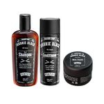 Ficha técnica e caractérísticas do produto Ponto 9 Johnnie Black Shampoo 3x1 + Cond. + Matte Pomade