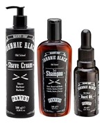 Ficha técnica e caractérísticas do produto Ponto 9 Johnnie Black Shave Cream 500ml+ Sh.3x1 + Beard Oil