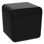 Ficha técnica e caractérísticas do produto Porta Algodão e Cotonetes Coza Cube – Preto