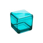 Ficha técnica e caractérísticas do produto Porta Algodão e Cotonetes Coza Cube – Verde