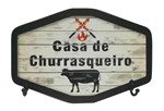 Ficha técnica e caractérísticas do produto Porta Chaves Casa de Churrasqueiro - Kapos