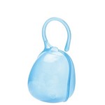 Porta Chupeta Azul Translúcido - Adoleta Bebê