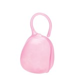 Ficha técnica e caractérísticas do produto Porta Chupeta Rosa Translúcido - Adoleta Bebê