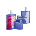 Ficha técnica e caractérísticas do produto Porta Detergente/Bucha/Rodo Abraço 600 Ml Azul