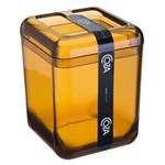 Ficha técnica e caractérísticas do produto Porta Escova Cube 8x8x10cm Mel 20876/0456 - Coza - AMARELO