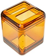 Ficha técnica e caractérísticas do produto Porta Escova Cube, Coza, Mel