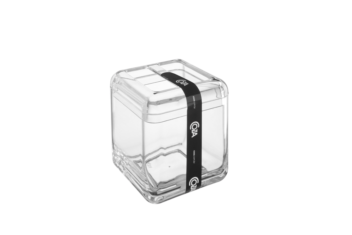Porta Escova Cube - Cr Coza