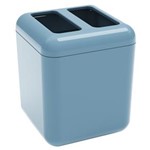 Ficha técnica e caractérísticas do produto Porta Escova de Dente Coza Cube – Azul Fog