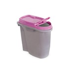 Ficha técnica e caractérísticas do produto Porta Ração Dispenser Home Rosa Plast Pet 1,5L