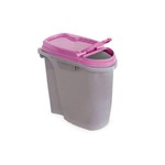 Ficha técnica e caractérísticas do produto Porta Ração Dispenser Home Rosa Plast Pet