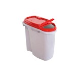 Ficha técnica e caractérísticas do produto Porta Ração Dispenser Home Vermelho Plast Pet 1,5L