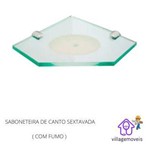 Ficha técnica e caractérísticas do produto Saboneteira de Parede Village (c/ Furo) Inc/incolor - Vsa