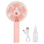Ficha técnica e caractérísticas do produto Portable ABS 10ml Water Tank Mini Handy Mist Spray Fan Cooling Air Conditioning Humidifier