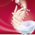 Ficha técnica e caractérísticas do produto Portable Size el¨¦trica Manicure Bacia de SPA prego com bolha de ar prego Massage
