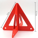 Ficha técnica e caractérísticas do produto Portátil Auto Safety Car Red Reflective emergência Tipo Combinado Triângulo