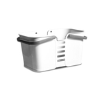 Ficha técnica e caractérísticas do produto Portátil Bath cesta de lavanderia Banho Artigos de higiene Caixa de armazenamento Organizer Titular