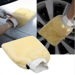 Ficha técnica e caractérísticas do produto Portátil microfibra macia Imitação Cashmere Carro de lavagem Ferramentas de limpeza Glove