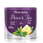 Ficha técnica e caractérísticas do produto Power Tea Chá Verde - Sanavita - Sabor Abacaxi com Hortelã - 200g