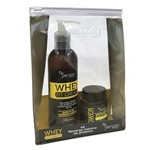 Power Whey Fit Cream Yenzah - Kit Leave-In + Máscara + Nécessaire Kit - Kit