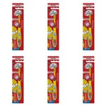 Powerdent The Simpsons + 8 Anos C/ Protetor Escova Dental (kit C/12)