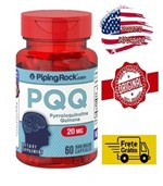 Ficha técnica e caractérísticas do produto Pqq Pirroloquinolina Quinona 20 Mg 60 Cápsulas