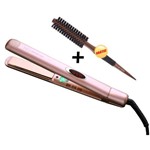 Ficha técnica e caractérísticas do produto Prancha Chapinha Titanium Rosé 450°F Mq Hair Profissional Perfeita para Escova Progressiva