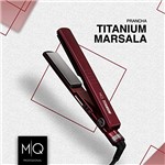 Ficha técnica e caractérísticas do produto Prancha de Cabelo MQ Professional Titanium Marsala