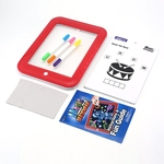 Ficha técnica e caractérísticas do produto Prancha de Desenho Quebra-cabe?a 3D Magic Drawing Pad Infantil Board Luz