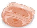 Ficha técnica e caractérísticas do produto Prato Infantil com Divisória - Urso - Multikids Baby