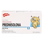 Ficha técnica e caractérísticas do produto Prednisolona Holliday 20mg C/ 10 Comprimidos