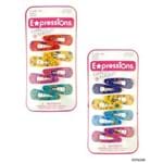 Ficha técnica e caractérísticas do produto Prendedor de Cabelo Expressions Colorido com 8 Unidades EXT6270