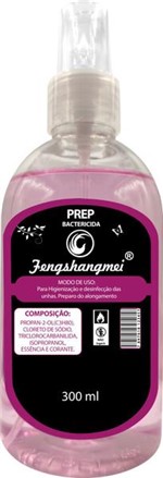 Ficha técnica e caractérísticas do produto Prep Fengshangmei Antibactericida 300ml Higienizador Unhas