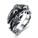 Ficha técnica e caractérísticas do produto Presente do amante cobra Forma Wedding Ring Ring Finger Man Partido Anel Casal Presente